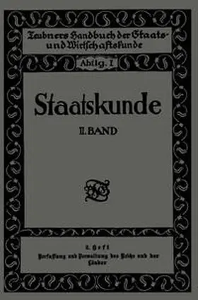 Jellinek |  Staatskunde | eBook | Sack Fachmedien