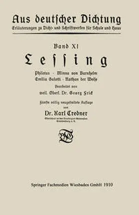 Credner / Frick |  Lessing | eBook | Sack Fachmedien