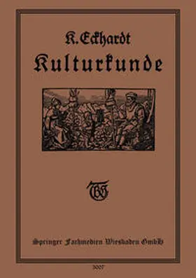 Eckhardt |  Kulturkunde | eBook | Sack Fachmedien