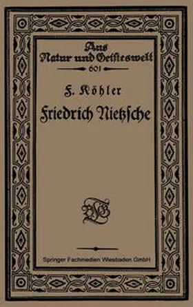 Köhler |  Friedrich Nietzsche | eBook | Sack Fachmedien