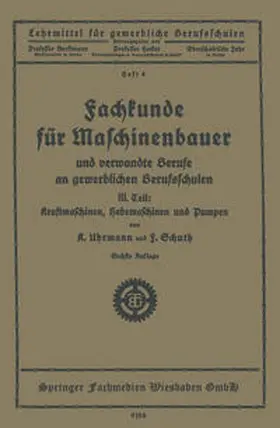 Uhrmann / Schuth | Fachkunde für Maschinenbauer | E-Book | www.sack.de