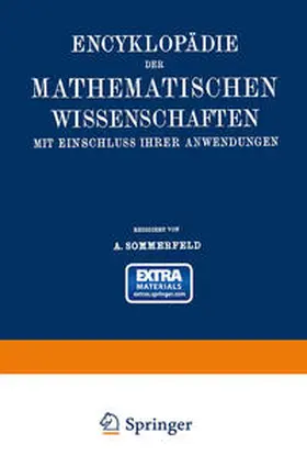 Arnold |  Encyklopädie der mathematischen Wissenschaften mit Einschluss ihrer Anwendungen | eBook | Sack Fachmedien