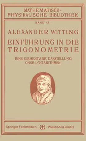 Witting |  Einführung in die Trigonometrie | eBook | Sack Fachmedien