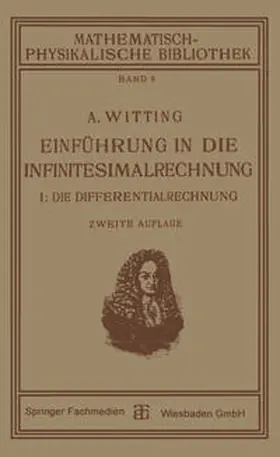 Witting |  Einführung in die Infinitesimalrechnung | eBook | Sack Fachmedien