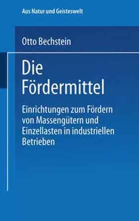 Bechstein |  Die Fördermittel | eBook | Sack Fachmedien