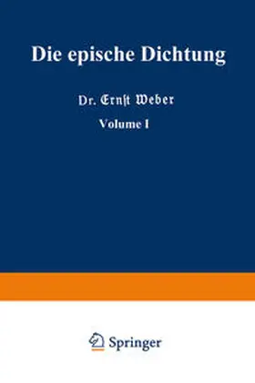 Weber |  Die epische Dichtung | eBook | Sack Fachmedien