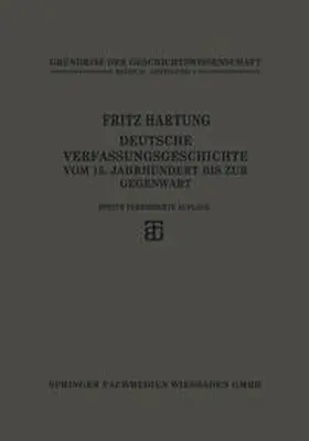 Hartung |  Deutsche Verfassungsgeschichte | eBook | Sack Fachmedien