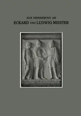 Meister |  Zur Erinnerung an unsere Brüder Eckard und Ludwig | Buch |  Sack Fachmedien