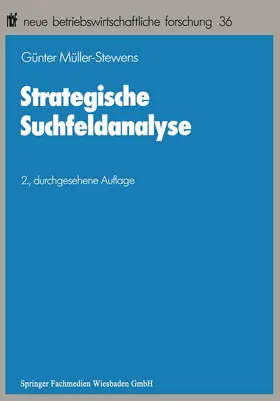 Müller-Stewens |  Strategische Suchfeldanalyse | Buch |  Sack Fachmedien