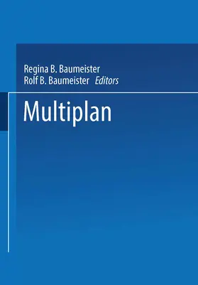Baumeister | Multiplan | Buch | 978-3-663-19882-6 | www.sack.de