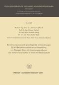 Schenck / Wenzel / Seelig |  Schenck, H: Berechnungsgang und grundlegende Untersuchungen | Buch |  Sack Fachmedien