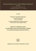 Winterhager |  Winterhager, H: Elektrische Leitfähigkeit, Dichte und Oberfl | Buch |  Sack Fachmedien