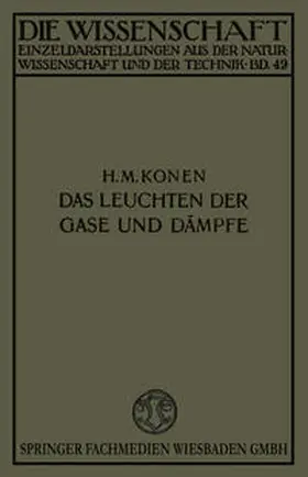 Konen | Das Leuchten der Gase und Dämpfe | E-Book | www.sack.de