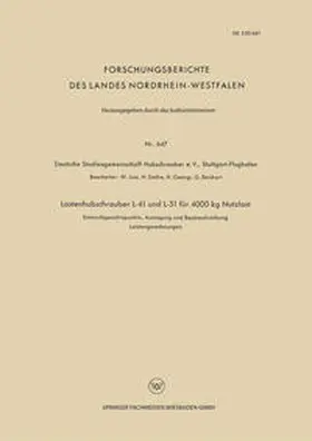 Just / Dathe / Georgi |  Lastenhubschrauber L-41 und L-51 für 4000 kg Nutzlast | eBook | Sack Fachmedien