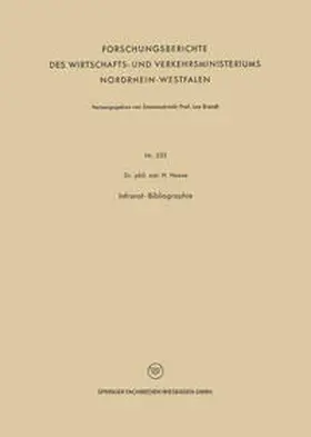 Haase |  Infrarot-Bibliographie | eBook | Sack Fachmedien