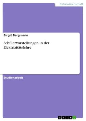 Bergmann |  Schülervorstellungen in der Elektrizitätslehre | Buch |  Sack Fachmedien