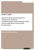 Sander |  Daseinsvorsorge und europäisches Vergaberecht. Staatliche Gewährleistungsverantwortung in Bezug auf die funktionale und materielle Privatisierung | eBook | Sack Fachmedien