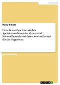 Scholz |  Ursachenanalyse historischer Spekulationsblasen im Aktien- und Rohstoffbereich und deren Anwendbarkeit für die Gegenwart | Buch |  Sack Fachmedien