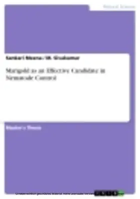 Meena / Sivakumar |  Marigold as an Effective Candidate in Nematode Control | eBook | Sack Fachmedien