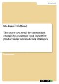 Monash / Greger |  The sauce you need? Recommended changes to Musalmah Food Industries' product range and marketing strategies | Buch |  Sack Fachmedien