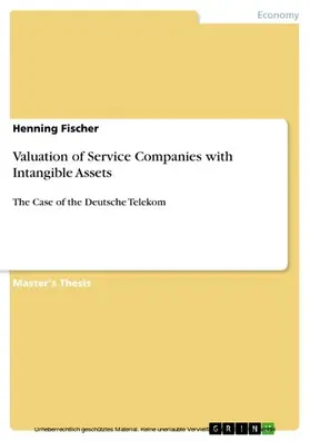 Fischer |  Valuation of Service Companies with Intangible Assets | eBook | Sack Fachmedien