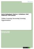 Hajhashemi / Caltabiano / Anderson |  Online Learning. Increasing Learning Opportunities | eBook | Sack Fachmedien