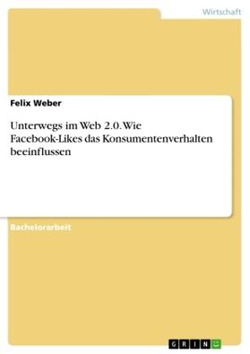 Weber |  Unterwegs im Web 2.0. Wie Facebook-Likes das Konsumentenverhalten beeinflussen | Buch |  Sack Fachmedien
