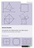 Schröder |  Geschichte der Mathematik zum Mitrechnen | Buch |  Sack Fachmedien