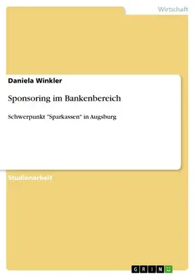 Winkler |  Sponsoring im Bankenbereich | eBook | Sack Fachmedien