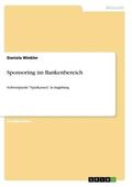 Winkler |  Sponsoring im Bankenbereich | Buch |  Sack Fachmedien