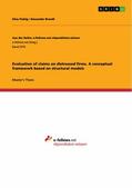 Fiebig / Brandt |  Evaluation of claims on distressed firms. A conceptual framework based on structural models | eBook | Sack Fachmedien