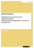 Bergmann |  Möglichkeiten und Grenzen der Digitalisierung des Firmenkundenkreditgeschäfts und dessen Kreditprozess | eBook | Sack Fachmedien