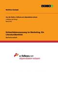 Rudolph |  Echtzeitdatenmessung im Marketing. Ein Literaturüberblick | Buch |  Sack Fachmedien