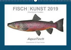 Vecsei |  Fisch als Kunst 2019: Atlantische Forellen (Wandkalender 2019 DIN A3 quer) | Sonstiges |  Sack Fachmedien