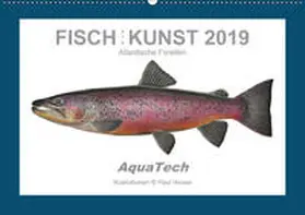 Vecsei |  Fisch als Kunst 2019: Atlantische Forellen (Wandkalender 2019 DIN A2 quer) | Sonstiges |  Sack Fachmedien