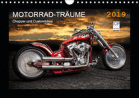 Pohl | Motorrad-Tr?ume ? Chopper und Custombikes (Wandkalender 2019 DIN A4 quer) | Sonstiges | 978-3-669-41684-9 | sack.de