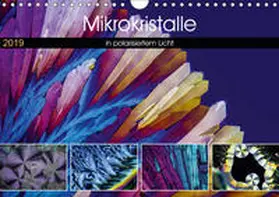 Becker |  Mikrokristalle in polarisiertem Licht (Wandkalender 2019 DIN A4 quer) | Sonstiges |  Sack Fachmedien