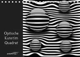 Manhart / manhART |  Optische Kunst im Quadrat (Tischkalender 2019 DIN A5 quer) | Sonstiges |  Sack Fachmedien