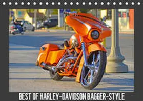 Wolf |  BEST OF HARLEY-DAVIDSON BAGGER-STYLE (Tischkalender 2019 DIN A5 quer) | Sonstiges |  Sack Fachmedien