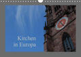 Falk |  Kirchen in Europa (Wandkalender 2019 DIN A4 quer) | Sonstiges |  Sack Fachmedien