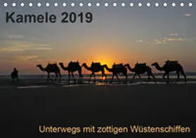 Weber |  Kamele 2019 - Unterwegs mit zottigen WüstenschiffenCH-Version  (Tischkalender 2019 DIN A5 quer) | Sonstiges |  Sack Fachmedien