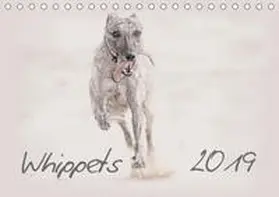 Redecker |  Whippet 2019 (Tischkalender 2019 DIN A5 quer) | Sonstiges |  Sack Fachmedien