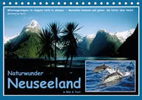 Böhme |  Naturwunder Neuseeland - in Bild und Text (Tischkalender 2019 DIN A5 quer) | Sonstiges |  Sack Fachmedien