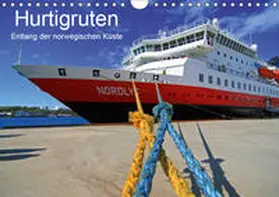 Hanke |  Hurtigruten - Entlang der norwegischen Küste (Wandkalender 2019 DIN A4 quer) | Sonstiges |  Sack Fachmedien