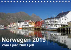 Pantke |  Norwegen 2019 - vom Fjord zum Fjell (Tischkalender 2019 DIN A5 quer) | Sonstiges |  Sack Fachmedien