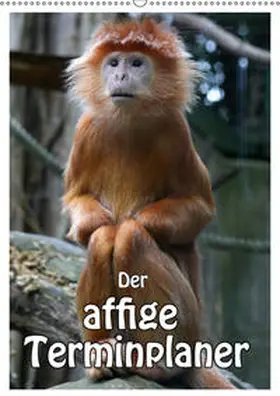 Lindert-Rottke |  Der affige Terminplaner (Wandkalender 2019 DIN A2 hoch) | Sonstiges |  Sack Fachmedien