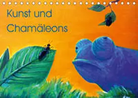 Knyssok |  Kunst und Chamäleons (Tischkalender 2019 DIN A5 quer) | Sonstiges |  Sack Fachmedien