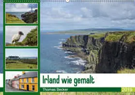 Becker |  Irland wie gemalt (Wandkalender 2019 DIN A2 quer) | Sonstiges |  Sack Fachmedien