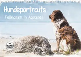 Teßen |  Hundeportraits - Fellnasen in Aquarell (Tischkalender 2019 DIN A5 quer) | Sonstiges |  Sack Fachmedien