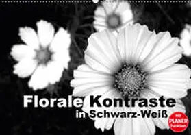 Schilling |  Florale Kontraste in Schwarz-Weiß (Wandkalender 2019 DIN A2 quer) | Sonstiges |  Sack Fachmedien